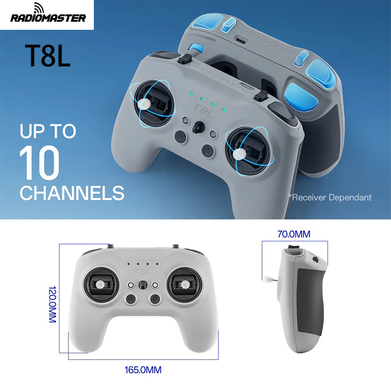 Radio Transmitter 2.4Ghz - RadioMaster T8L Radio Controller M2 2.4GHz