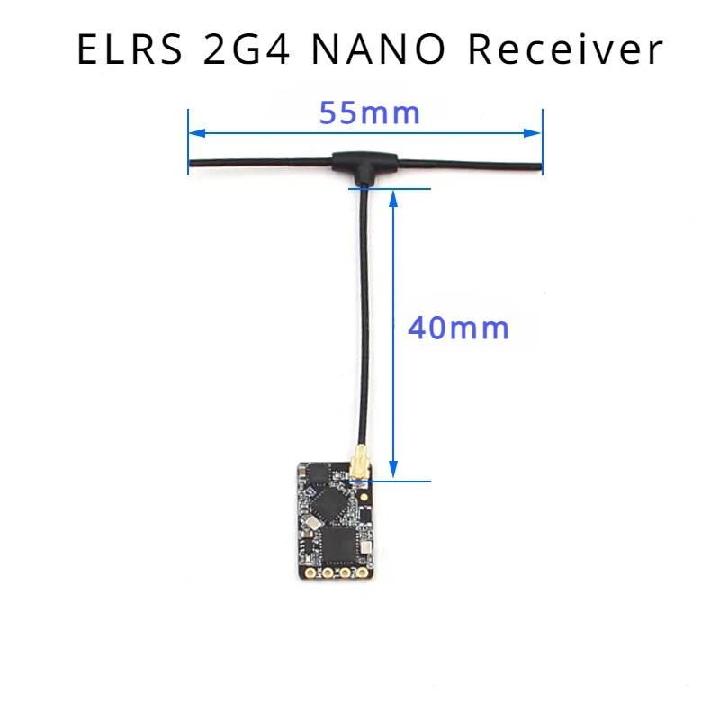10PCS Nano Receiver ELRS 2.4GH - Radio Transmitter 2.4Ghz recension och pris