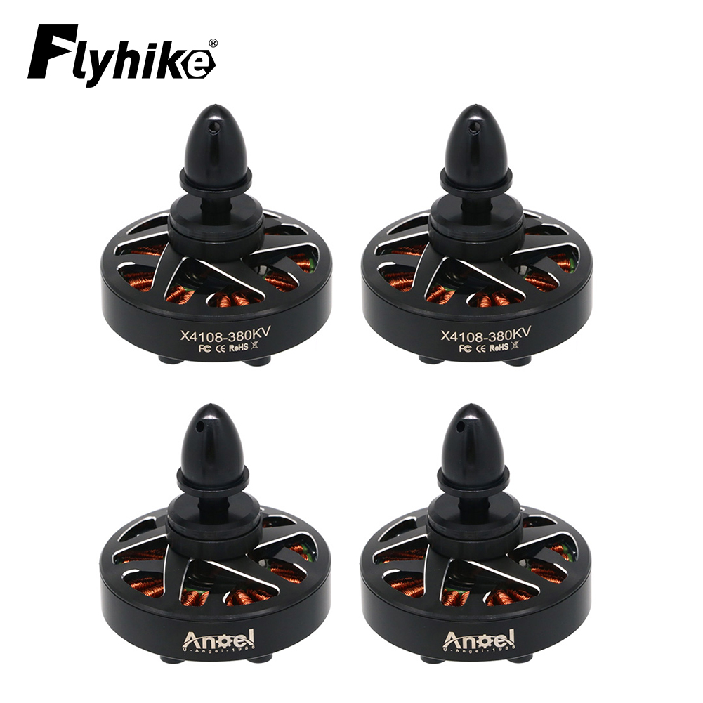 4pcs UAngel 4108 X4108 380KV 6 - Brushed Drone Motor recension och pris