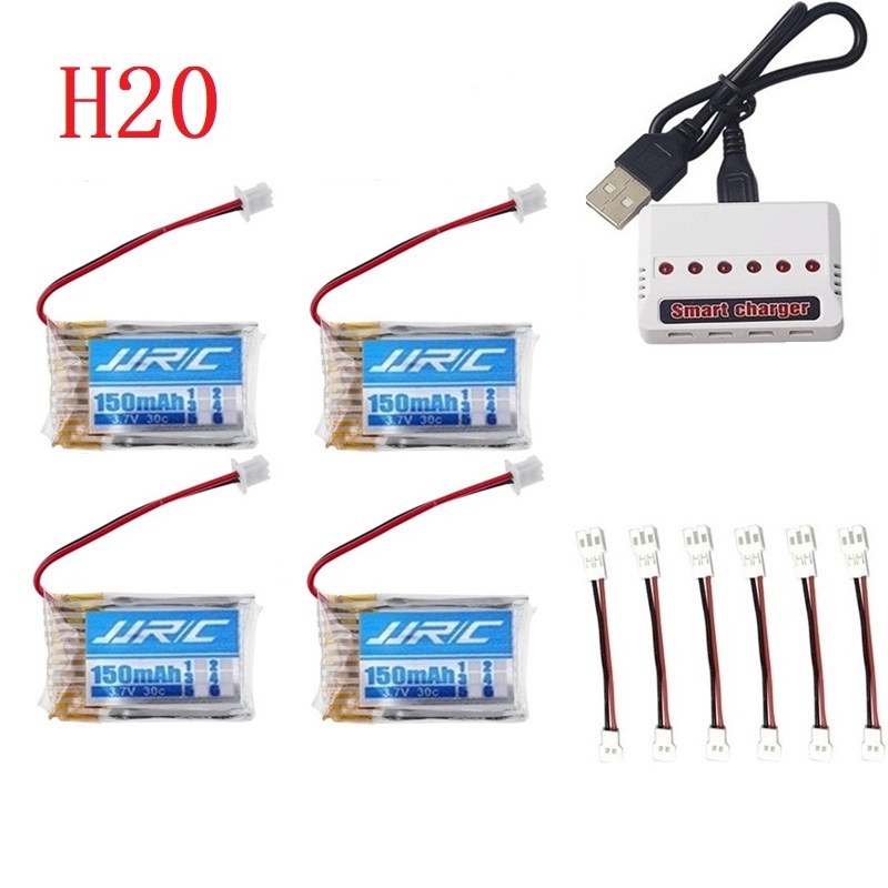 Original JJRC H20 Battery 3.7V - Balance Charger Rc recension och pris