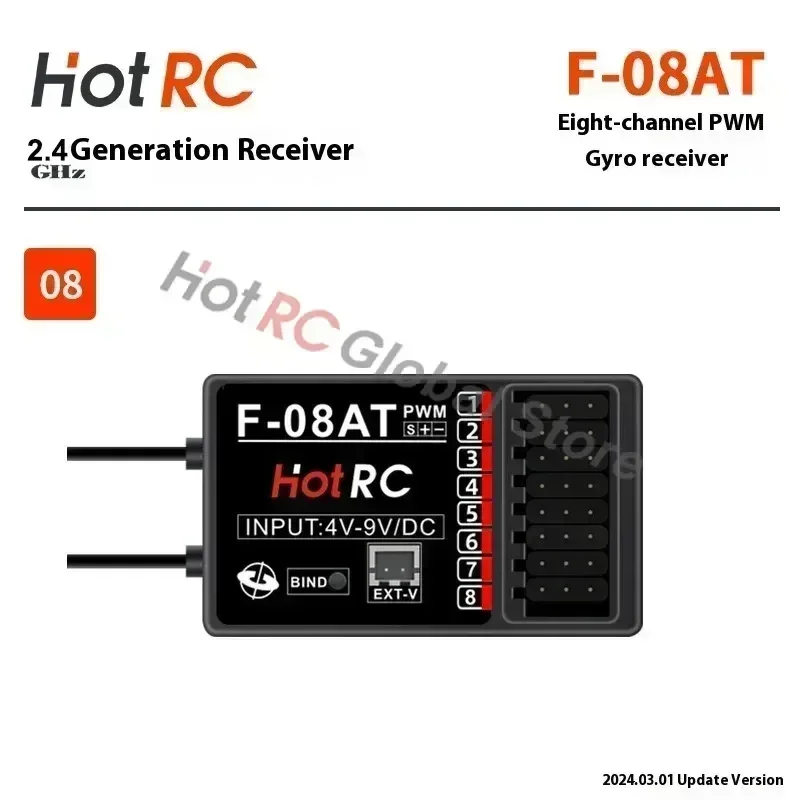 HOTRC 2.4Ghz 4/6/8 Channel F-0 - Radio Transmitter 2.4Ghz recension och pris