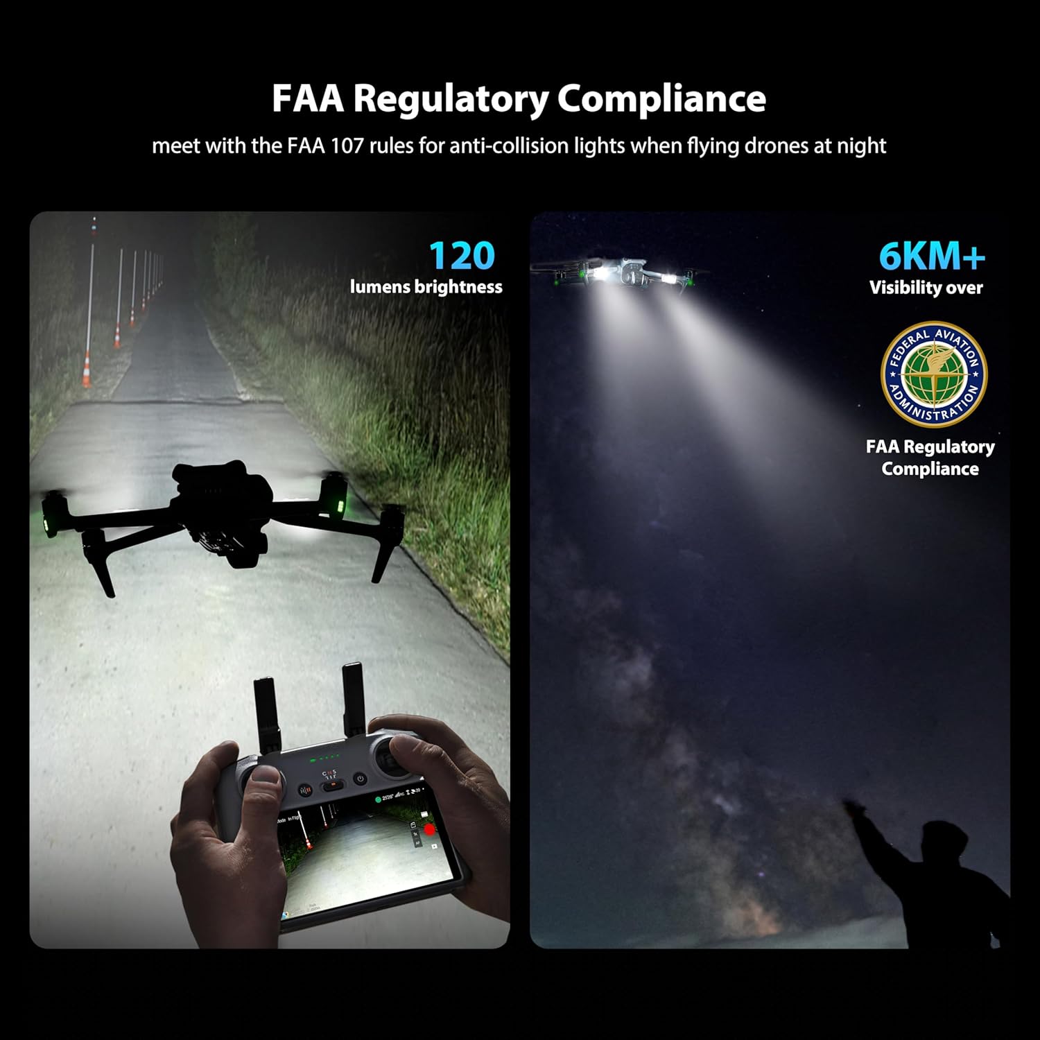 STARTRC Drone Strobe Light Ant - Drone Landing Pad recension och pris