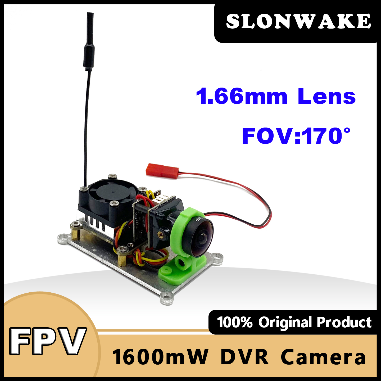 SLONWAKE 5.8G 48CH 200/500/100 - Fpv Camera recension och pris