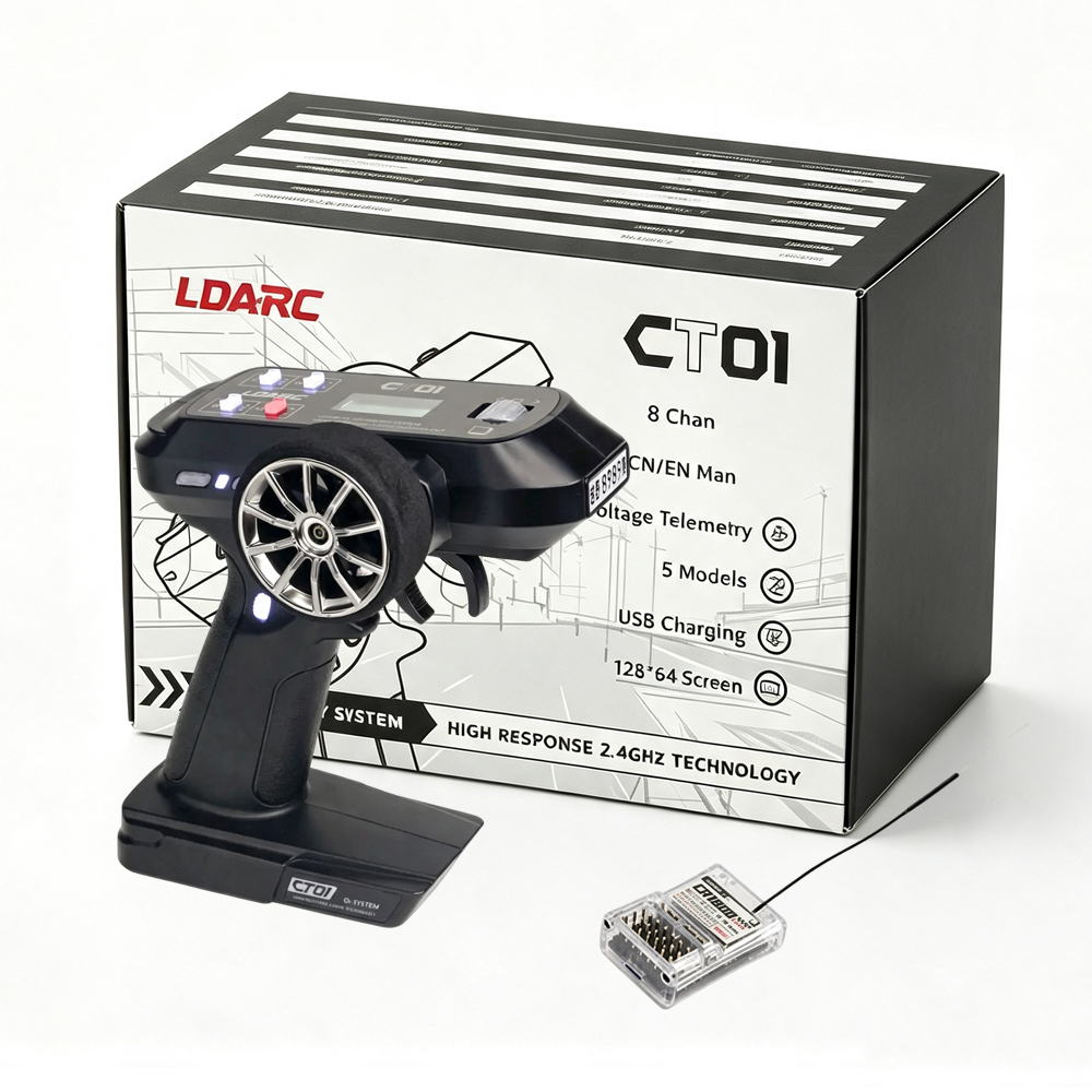 LDARC CT01 2.4G 8CH Two-Way Ra - Radio Transmitter 2.4Ghz recension och pris