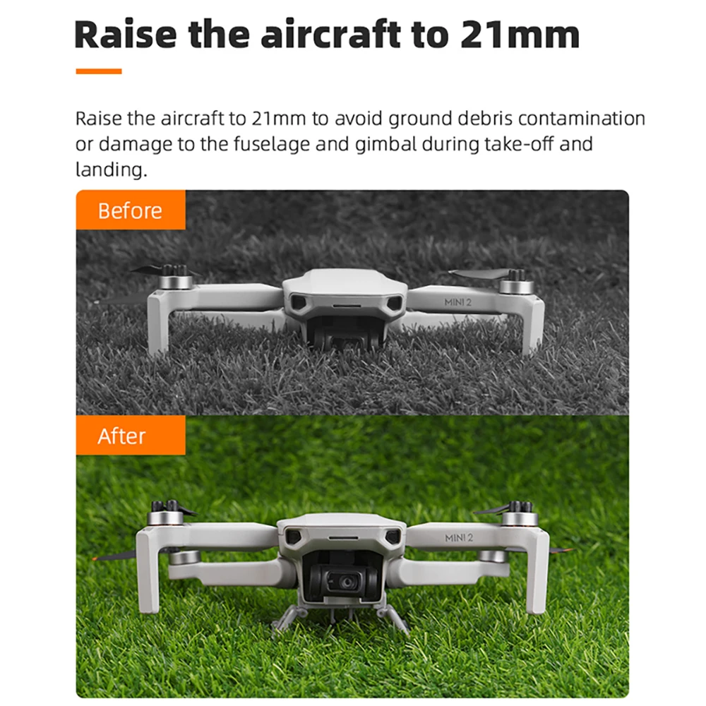 BRDRC Landing Gear for DJI Min - Drone Landing Pad recension och pris