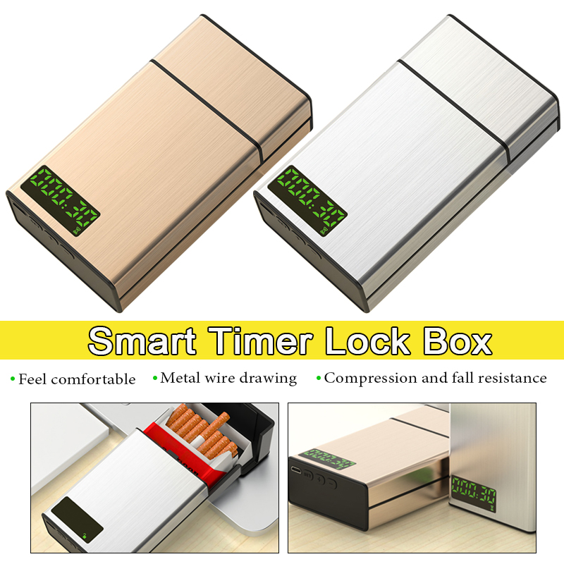 Smart Cigarette Box Aluminum S - Smoke Stopper recension och pris