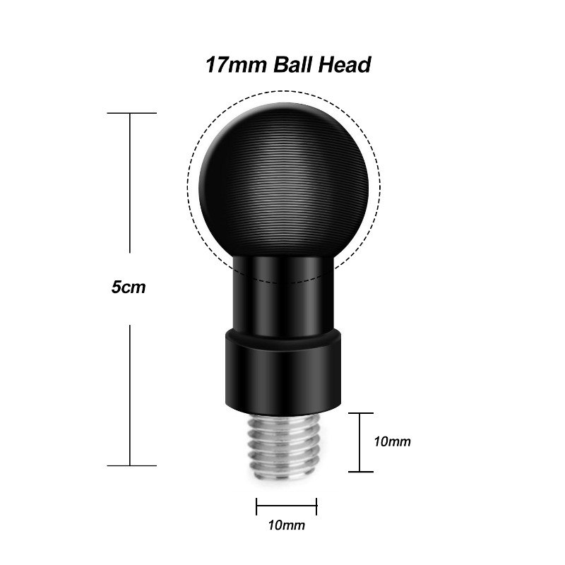 Aluminum 17mm Ball Head Adapte - Runcam Camera recension och pris