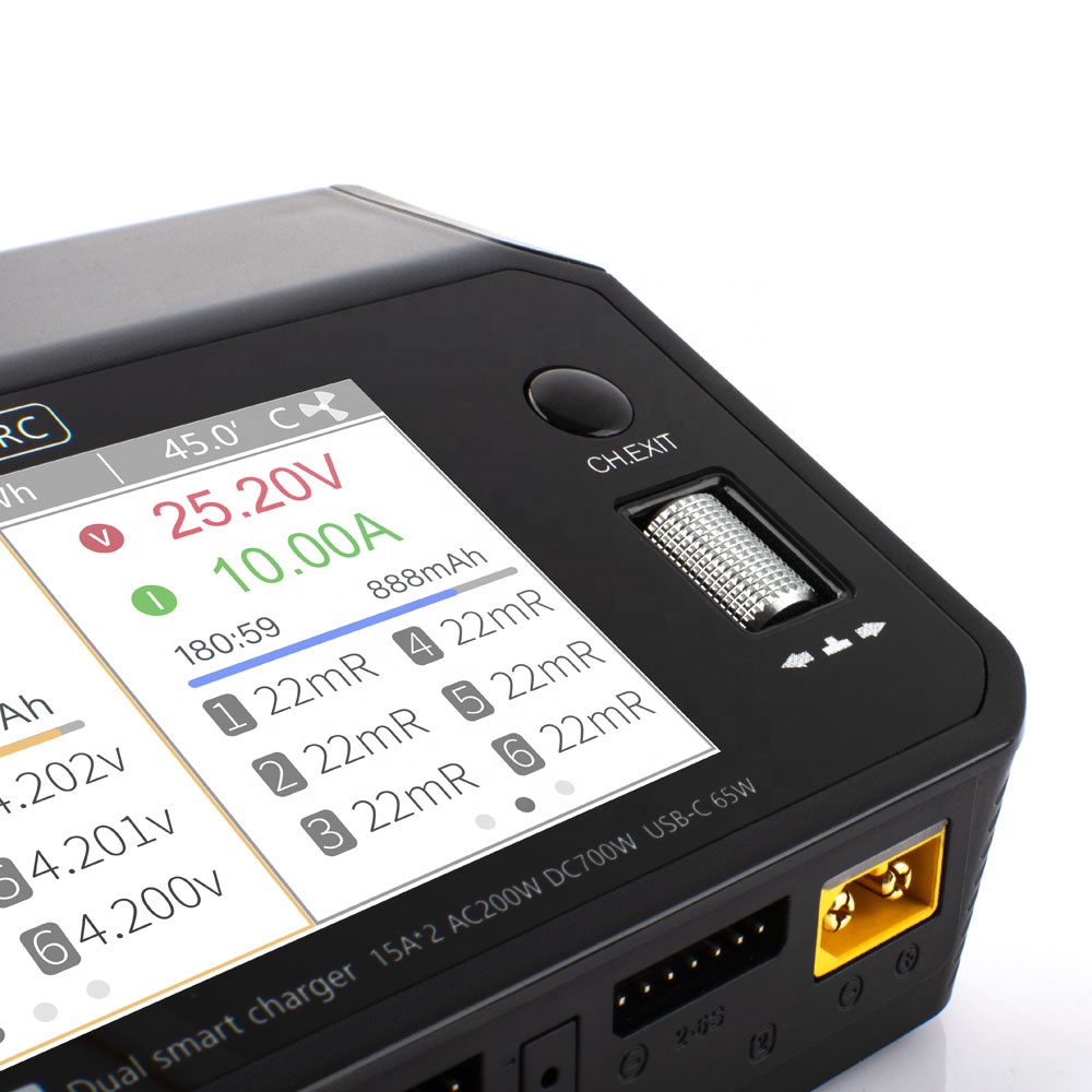 Toolkitrc M6DAC 350W X 2 USB-C - Lipo Battery 6S recension och pris
