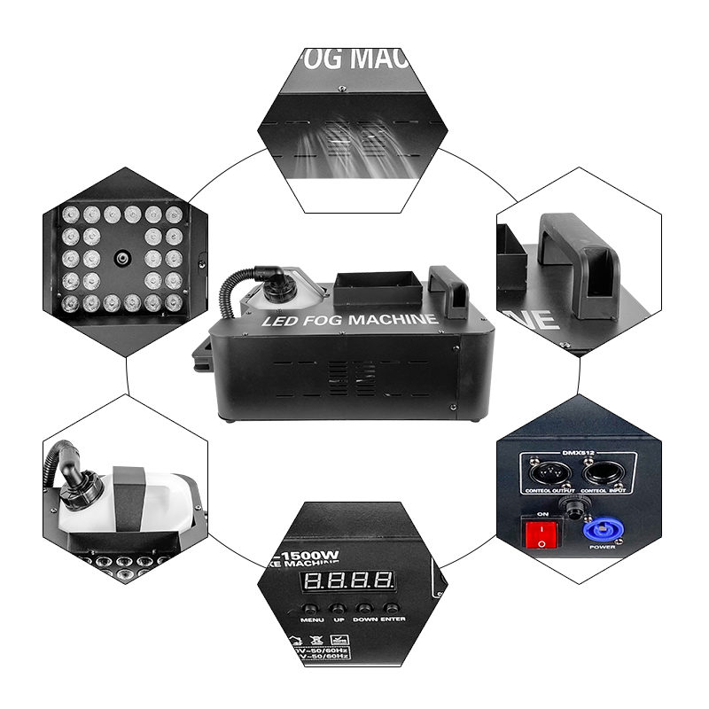 LED Stage Smoke Fog Machine 15 - Smoke Stopper recension och pris