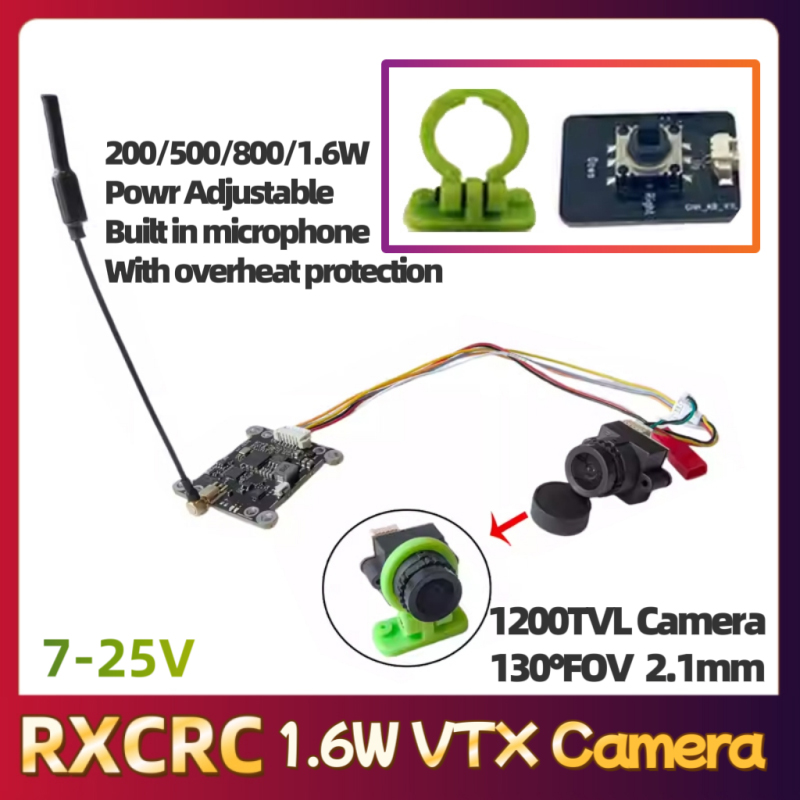 RXCRC 5.8G Module 48CH 1.6W VT - Fpv Camera recension och pris