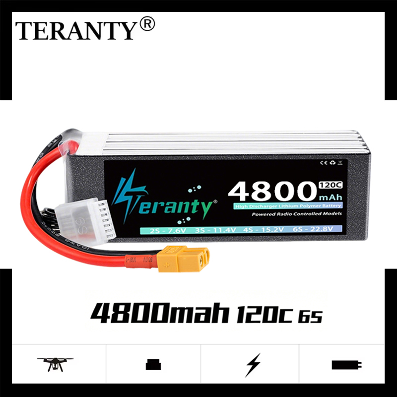 TERANTY 6S 4800mAh Lipo Batter - Lipo Battery 6S recension och pris