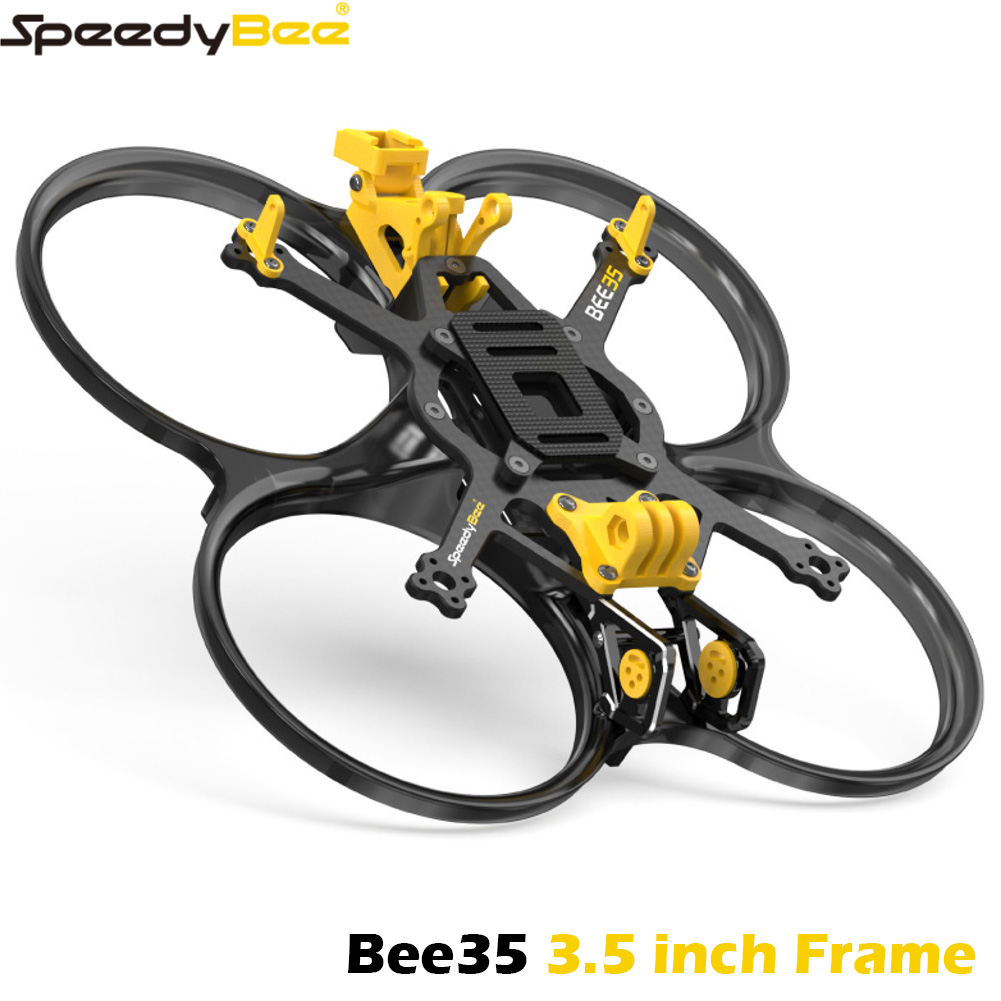 SpeedyBee Bee35 3.5inch FPV Fr - Carbon Fiber Drone Frame recension och pris
