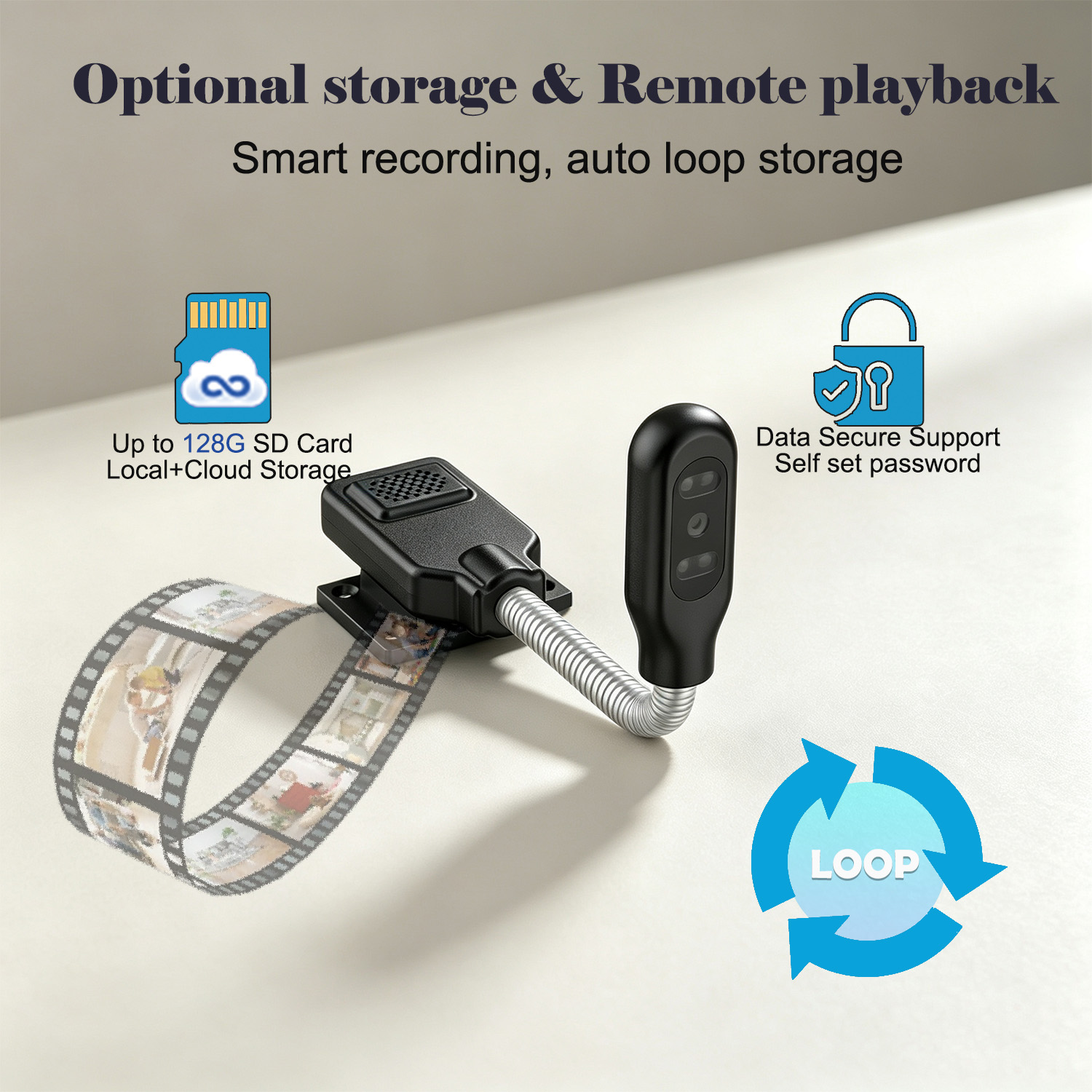Flexible Gooseneck Baby Pet Mo - Hd Zero Camera recension och pris