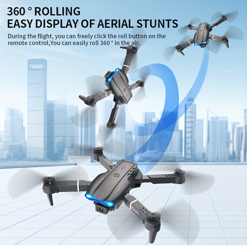 E99 PRO MAX Foldable Drone wit - Propeller Guard recension och pris