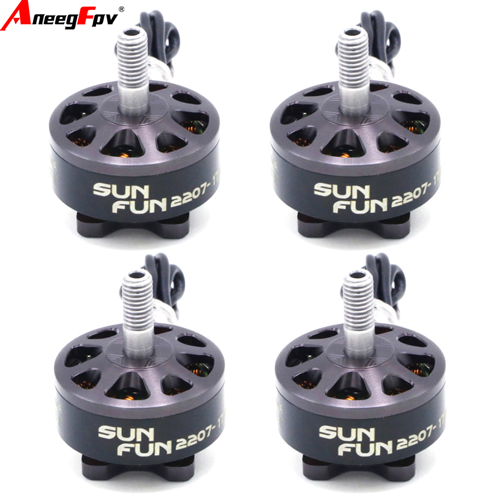 1/4pcs Set Sun Fun 2207 Brushl - Brushed Drone Motor recension och pris
