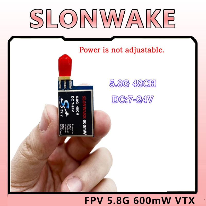 SLONWAKE 5.8G TS5823 PRO Mini  - Analog Fpv Camera recension och pris