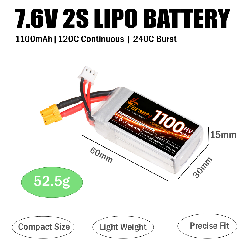 Teranty 2S 3S 4S 6S HV LiPo Pa - Lipo Battery 4S recension och pris
