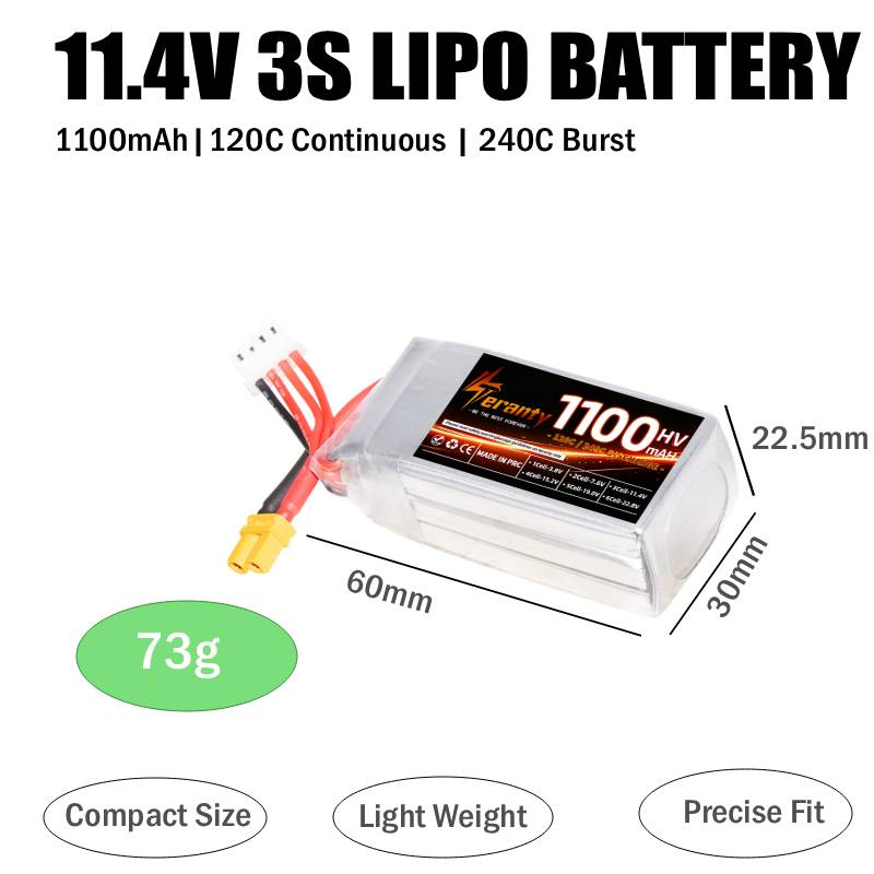 Teranty 2S 3S 4S 6S HV LiPo Pa - Lipo Battery 4S recension och pris