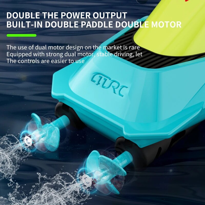 2.4G Mini RC Boat 10km/h High  - Radio Transmitter 2.4Ghz recension och pris