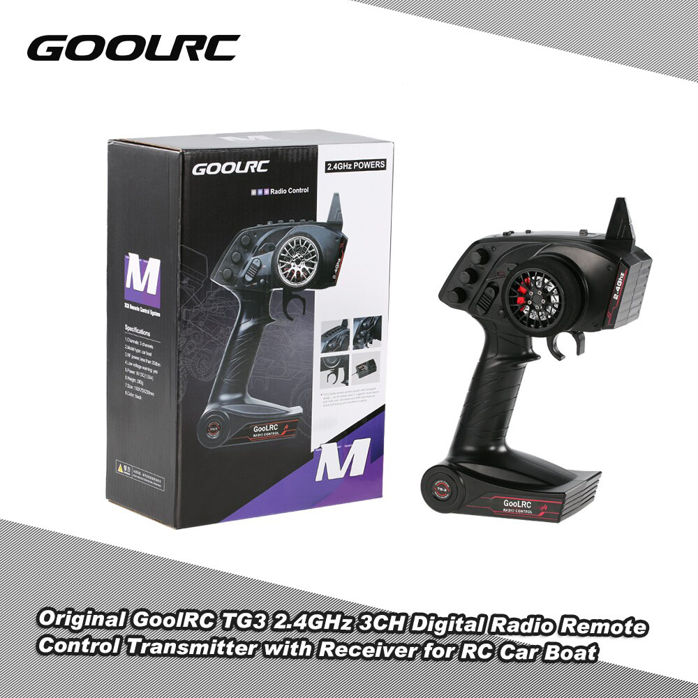 GoolRC TG3 2.4GHz 3CH Digital  - Radio Transmitter 2.4Ghz recension och pris