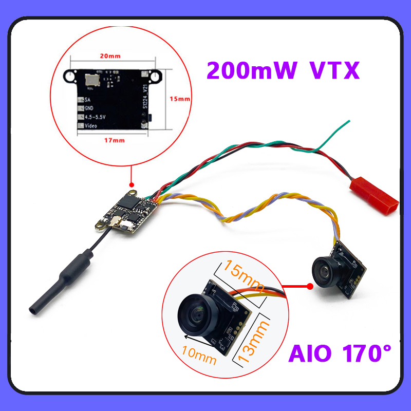SLONWAKE 5.8G 1200TVL FPV Came - Fpv Camera recension och pris