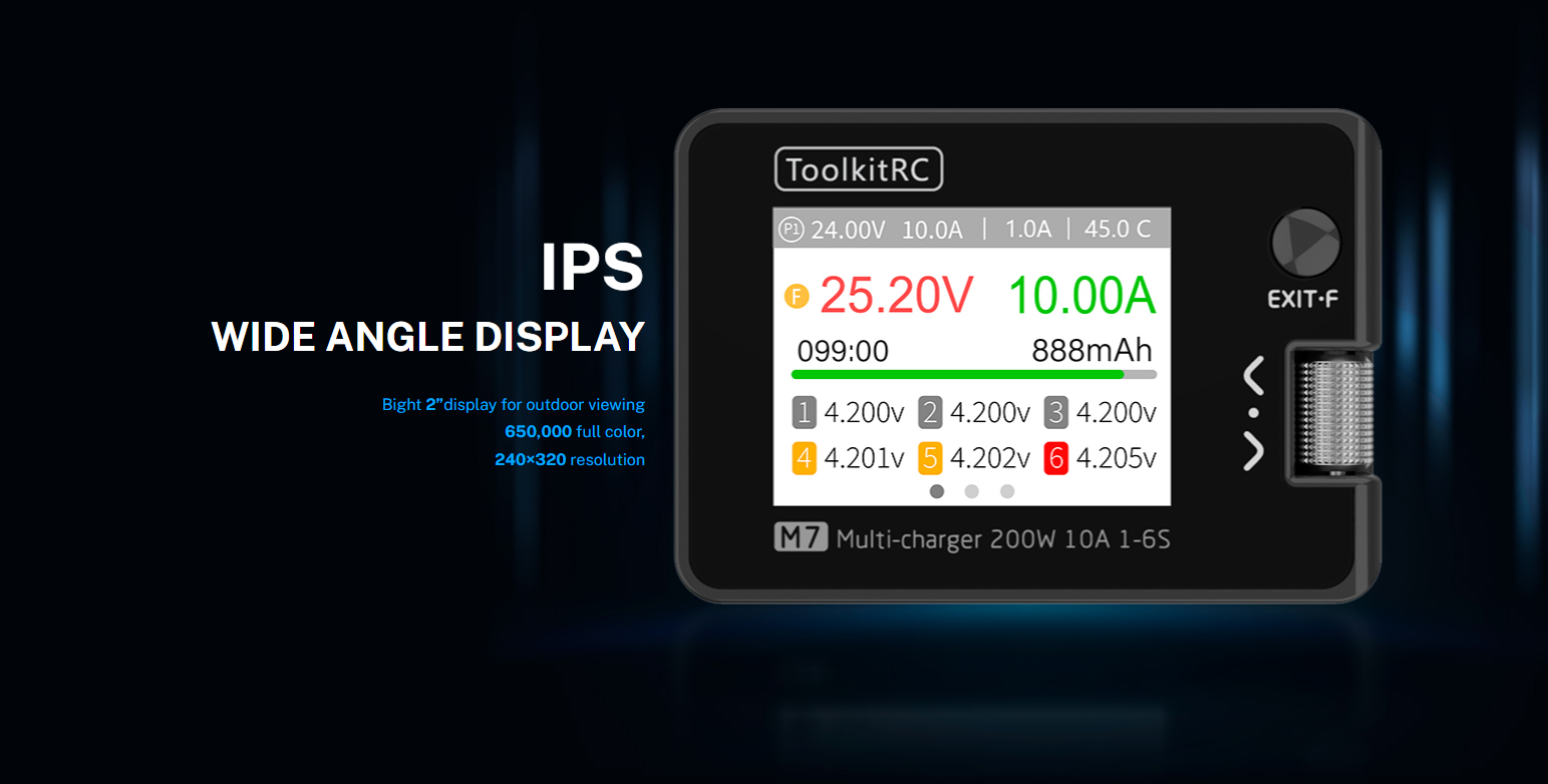 ToolkitRC M7 Lithium Battery B - Balance Charger Rc recension och pris