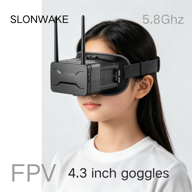 5.8G FPV Goggles 4.3 Inch 480* - Fpv Goggles recension och pris