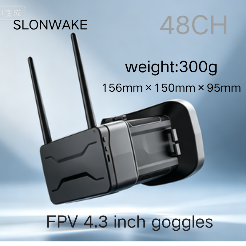 5.8G FPV Goggles 4.3 Inch 480* - Fpv Goggles recension och pris
