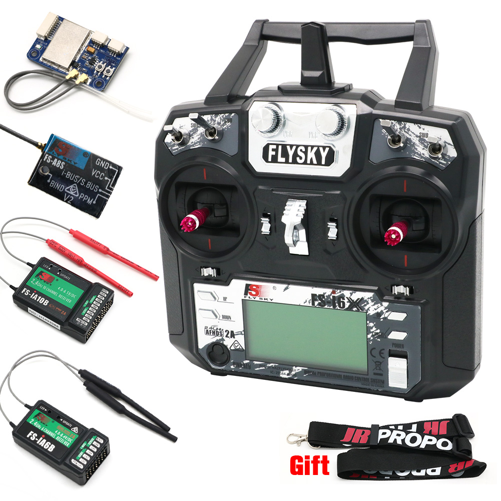 FLYSKY FS-i6X FS i6X 10CH 2.4G - Radio Transmitter 2.4Ghz recension och pris