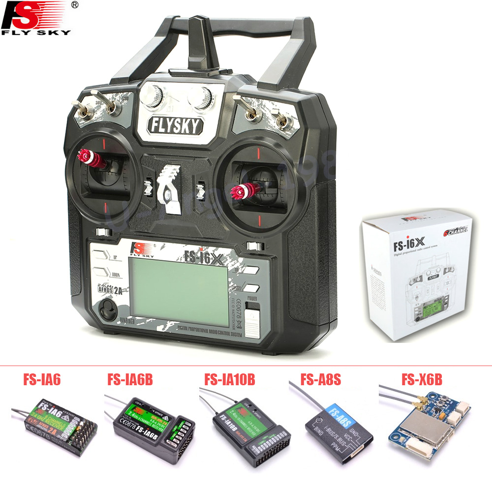 FLYSKY FS-i6X FS i6X 10CH 2.4G - Radio Transmitter 2.4Ghz recension och pris
