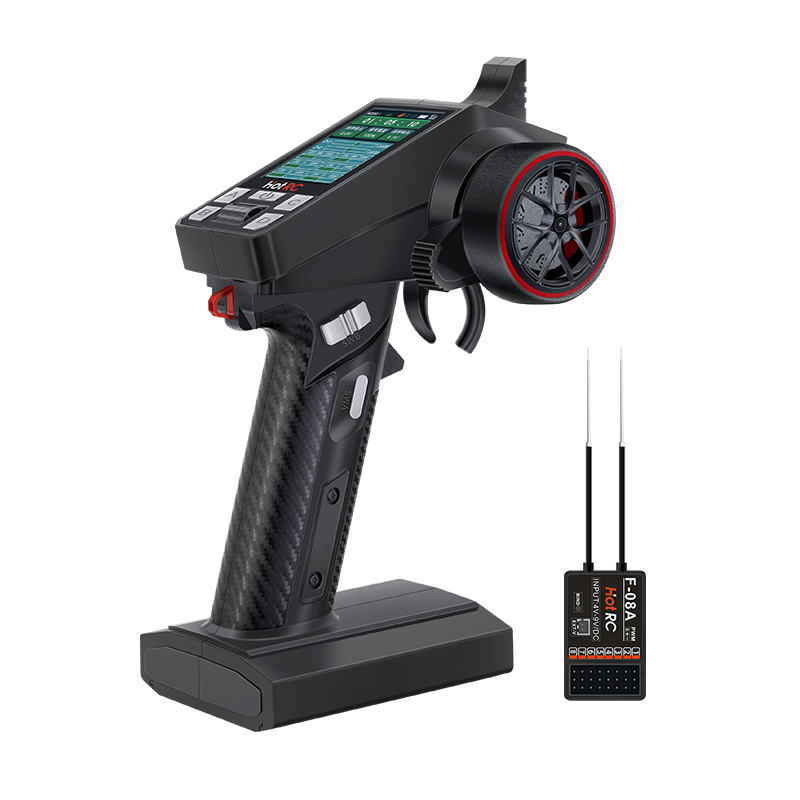 HOTRC CT-8A 8-CH Smart RC Tran - Radio Transmitter 2.4Ghz recension och pris