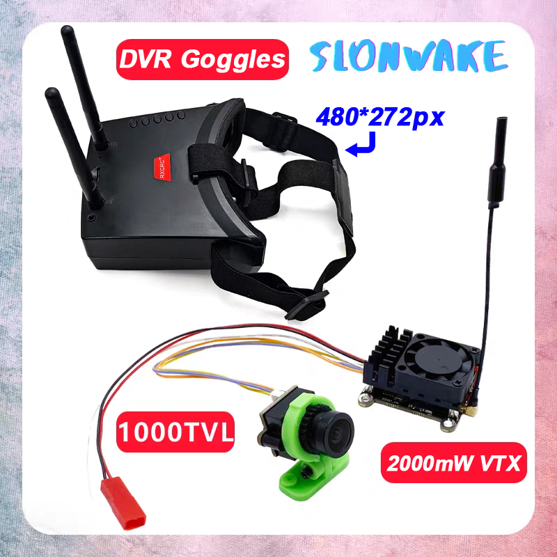 Over 20Km Range 5.8Ghz 2W FPV  - Fpv Goggles recension och pris