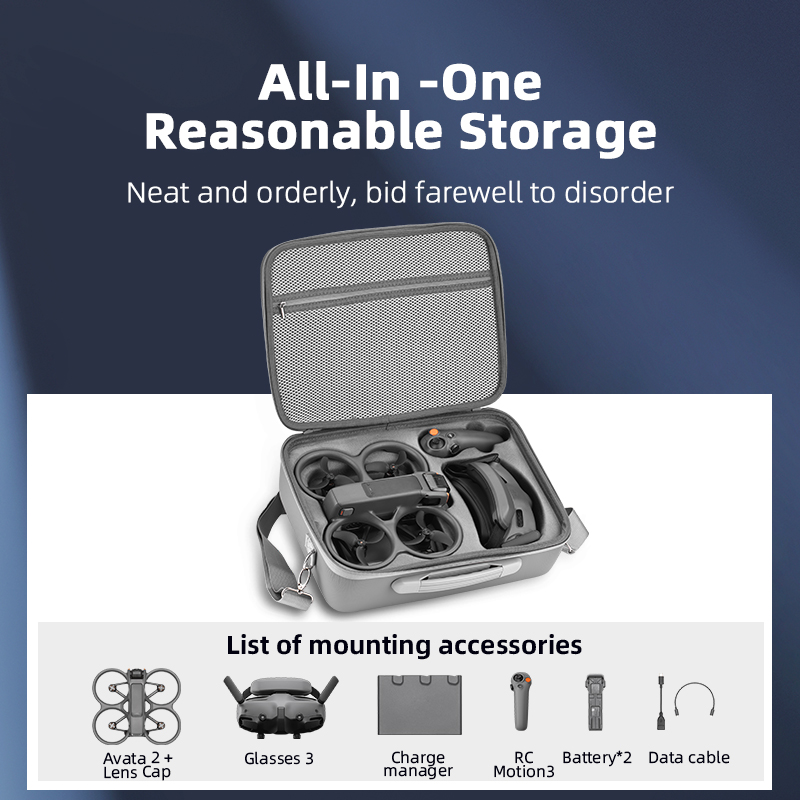 Travel Carrying Case for DJI A - Drone Goggles Dji recension och pris