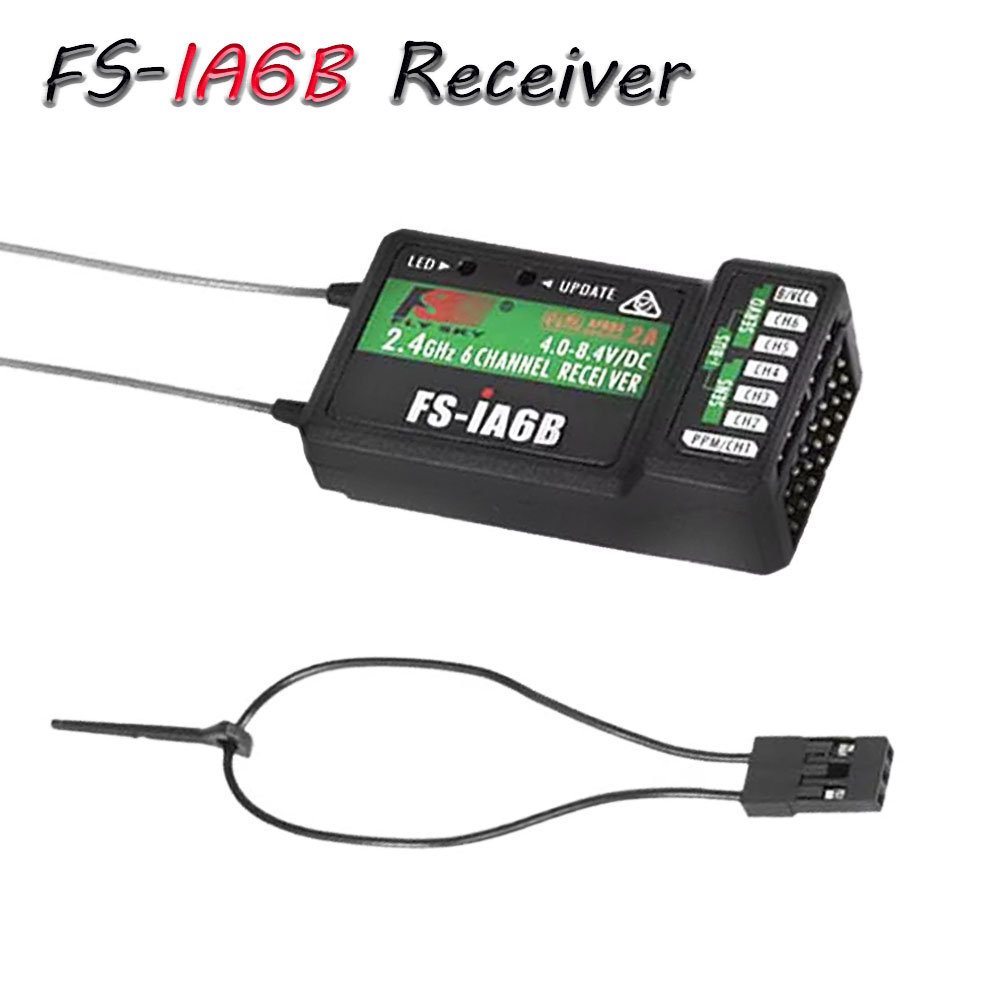 FS-i6 6CH 2.4GHz AFHDS 2A Radi - Radio Transmitter 2.4Ghz recension och pris