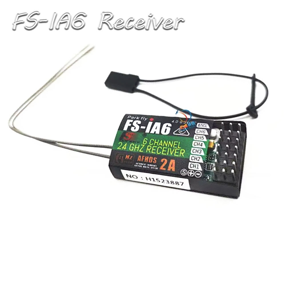 FS-i6 6CH 2.4GHz AFHDS 2A Radi - Radio Transmitter 2.4Ghz recension och pris