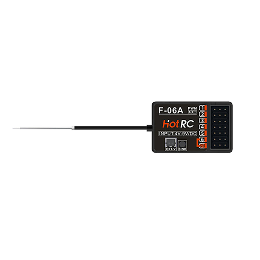 HOTRC DS-600 2.4GHz 6CH RC Boa - Radio Transmitter 2.4Ghz recension och pris