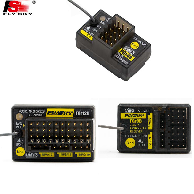 Flysky FGr4B FGr8B FGr12B 2.4G - Radio Transmitter 2.4Ghz recension och pris